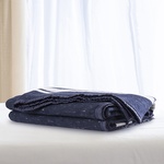 FRAZADA DOBLE FAZ LISTADA 2 PLAZAS 180x220