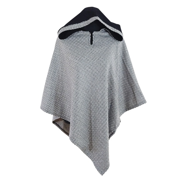 PONCHO DAMA CAPUCHA