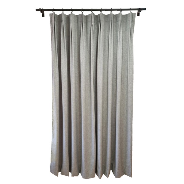 CORTINA PREMIUM LANA 100% PINZAS 180X230