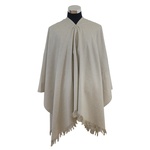 PONCHO LANA SEDA CORBATIN