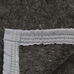 FRAZADA GRIS CLASICA 1.5 PLAZA