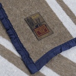 FRAZADA DOBLE FAZ LISTADA 2 PLAZAS 180x220