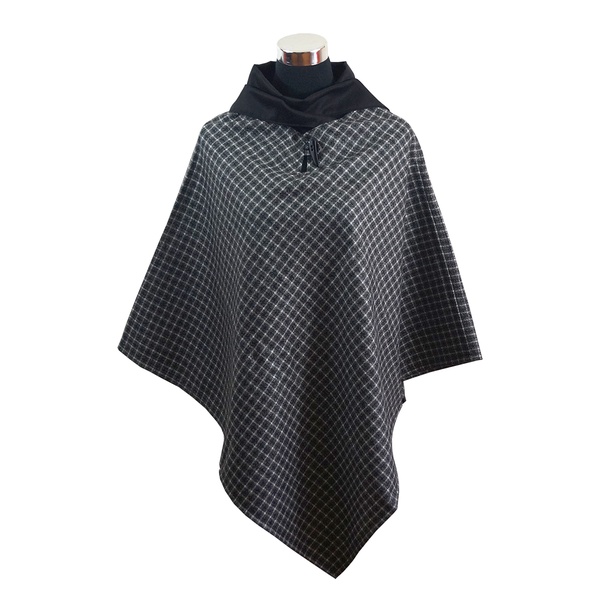 PONCHO DAMA CORBATIN