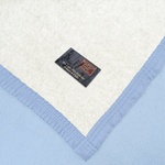 FRAZADA LANA 70% BICOLOR 1.5 PLAZA