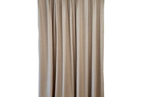 CORTINA PREMIUM LANA 100% PINZAS 180X230