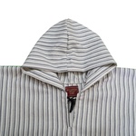 PONCHO LISTADO CAPUCHA