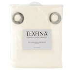 SET GASA LINO OJETILLO 145X230 Ivory