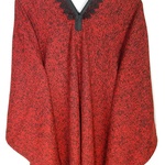 PONCHO BOUCLE
