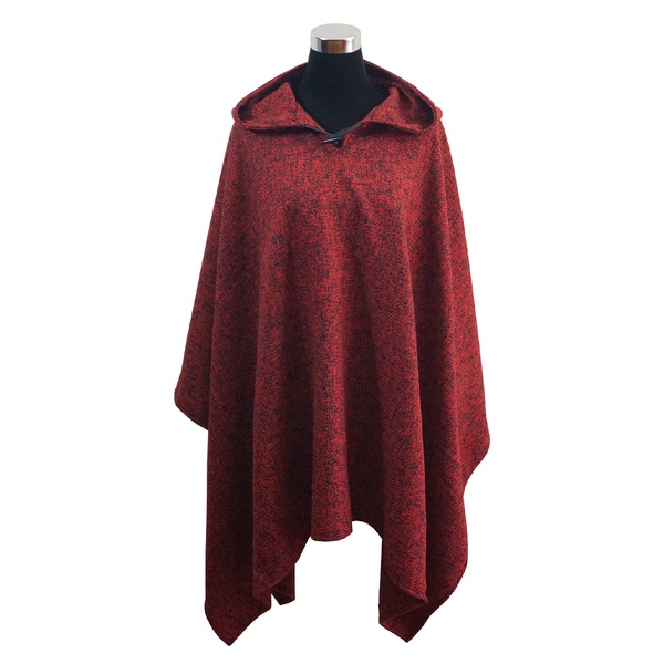 PONCHO BOUCLE CAPUCHA
