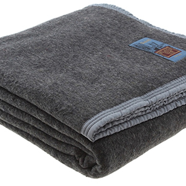 FRAZADA GRIS CLASICA 1.5 PLAZA