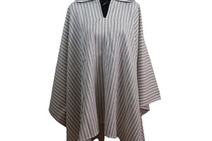 PONCHO LISTADO CAPUCHA